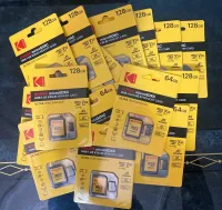 carte mémoire kodak original neuf sous emballage 64gb et 128gb