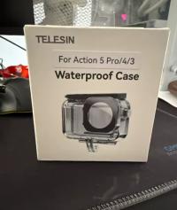 Caisson étanche 45m Telesin pour Dji osmo action 5 pro action 4 et action 3 thumbnail 2