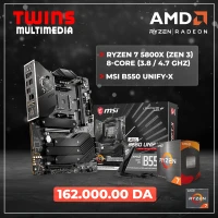 Kit Upgrade MSI B550 UNIFY-X + CPU AMD RYZEN 7 5800X