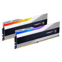 GSkill Trident Z5 RGB 16 Go (1 x 16 Go) DDR5 6000 MHz CL40 - Silver