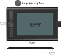 Tablette Graphique Dessin GAOMON M10K Pro 