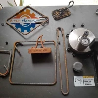 Azar machines coudeuse cisaille redresseuse 