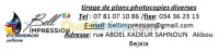 tirage des plans 