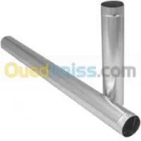 Accessoire cheminée galvanisé