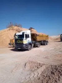 Fourtrasport matériaux de construction