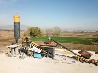 CENTRALE A BETON MOBILDE DE 120m3/h