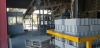 Machine de parpaing reit avec hangar