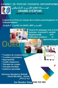 psychothérapie et orthophonie