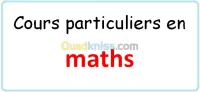 cours à domicile en maths 