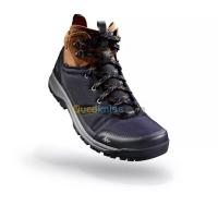 Chaussures de randonnée mid imperméables homme, NH100 WP bleu thumbnail 3