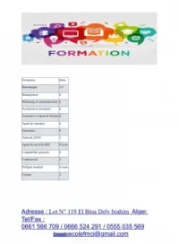 Formation diplomantes