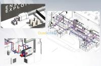 froid-climatisation-etude-et-modelisation-mephvac-revit-kouba-alger-algerie