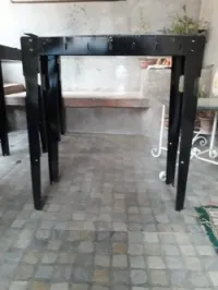 Plaque publicitaire / table / barbecue