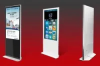 Totem publicitaire LCD 55 inch