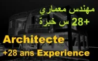 Architecte Agréé Expérience 28 ans.