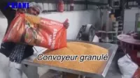 convoyeur a vis & granulé & tapis