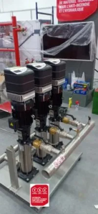 Station de pompage eau potable 