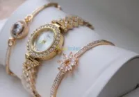 Super montre coffrets femmes DIOR Gold