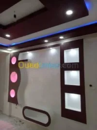 Faux plafond BA13 est PVC