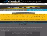 Fiilm 4K a la demande