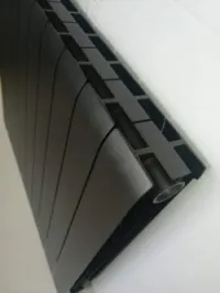 Radiateur Aluminium Noir