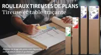 Papier Traceur A0 et tireuse de plans