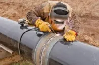 Soudure de pipe et tuyaux de gaz