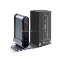 Baseus Working Station  17 IN 1 3 Screen Muti funcionnal Type C HUB Adapter CN +EU + UK CAHUB-DG0G
