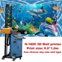 impression decorative en 3D sur murs