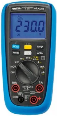 Multimétre numérique TRMS 750V AC