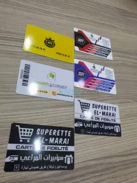 Impressions Badges et Carte Fidélites