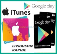 Google play Itunes XBOX PUBG PSN