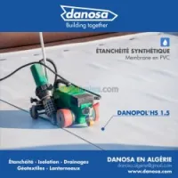 Membranes d'étanchéité en PVC armées