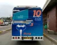 Publicité sur Bus 