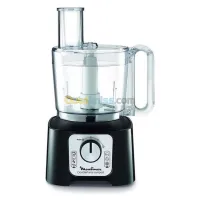 MOULINEX Robot Moulinex Fp546810 Multifonction Double Force Compact Et 9 Accessoires-Noir