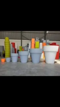 Pots en résine 