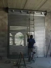 Instalation rideaux electrique