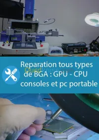 Réparation tous types PC/Console/BGA 