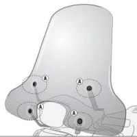 Pare-brise GIVI SYM SYMPHONY S 50-125
