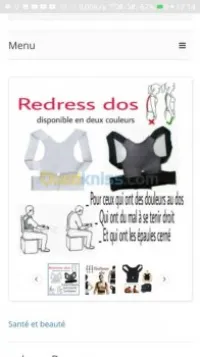 Redresse Dos