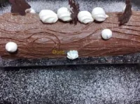 Bûche de Noël Pizza Sandwich  Gâteaux 