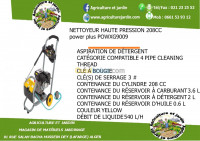 jardinage-nettoyeur-haute-pression-208cc-hussein-dey-alger-algerie