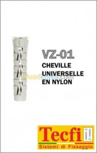 CHEVILLE UNIVERSELLE EN NYLON Brevetée