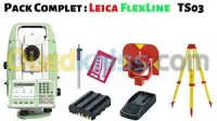 Station Flexline TS03 logicielLeica FlexField