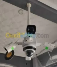 Installation de caméra et alarme