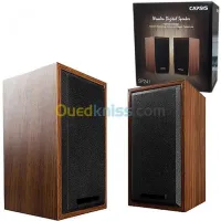 Haut Parleur Baffle SP241 Marron USB AUX pour PC LAPTOP Smartphone