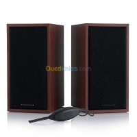 Haut Parleur Baffle SP241 Marron USB AUX pour PC LAPTOP Smartphone thumbnail 3