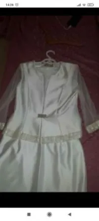 Tailleur blanc casser