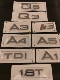 أكسسوارات-خارجية-logo-insigne-monogramme-audi-باش-جراح-الجزائر