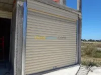 rideaux métallique électrique a manuel